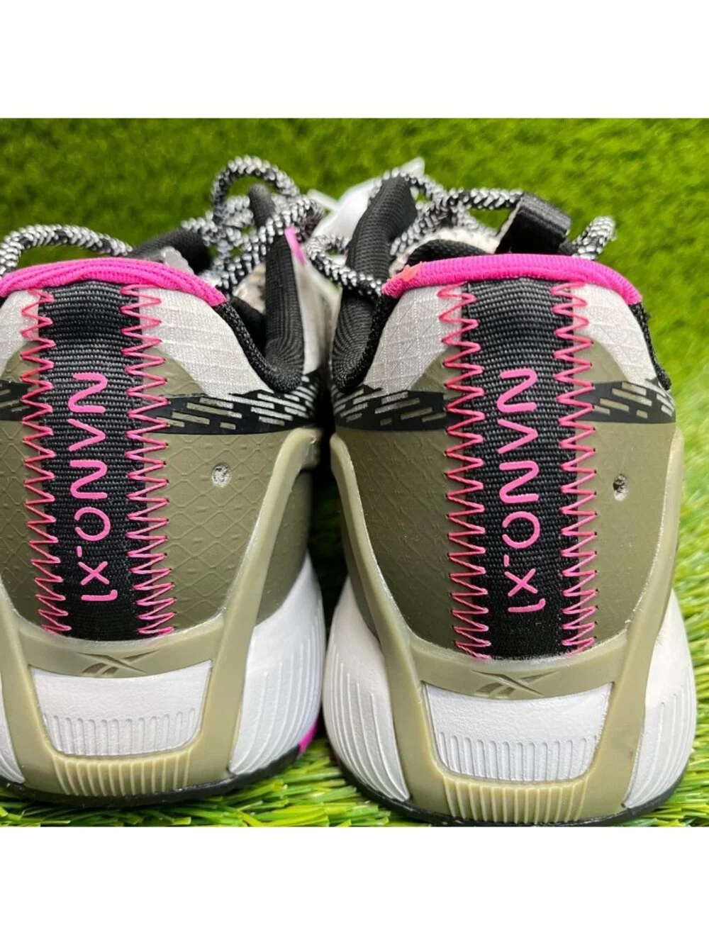 Reebok Nano X1 Adventure Womens Size 9D Gray Composite Toe Safety Work Shoes